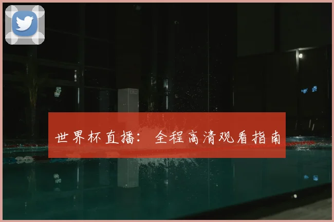 世界杯直播：全程高清观看指南